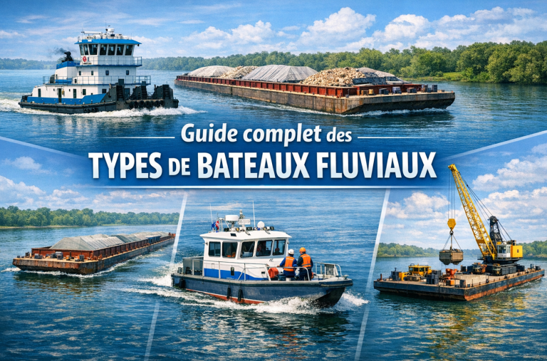Types de bateaux fluviaux : guide complet pour vos besoins